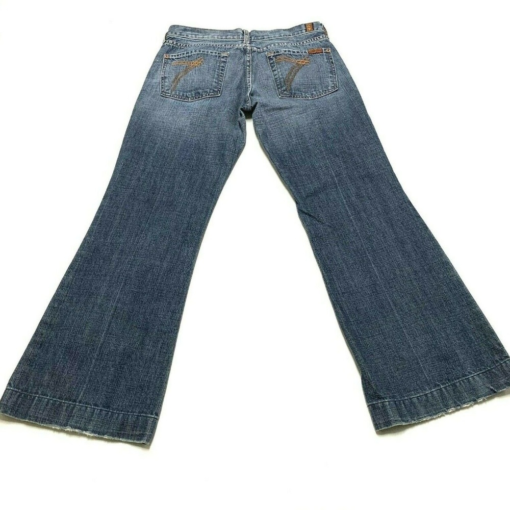 7 Seven For All Mankind Dojo Wide Leg Flare Jeans